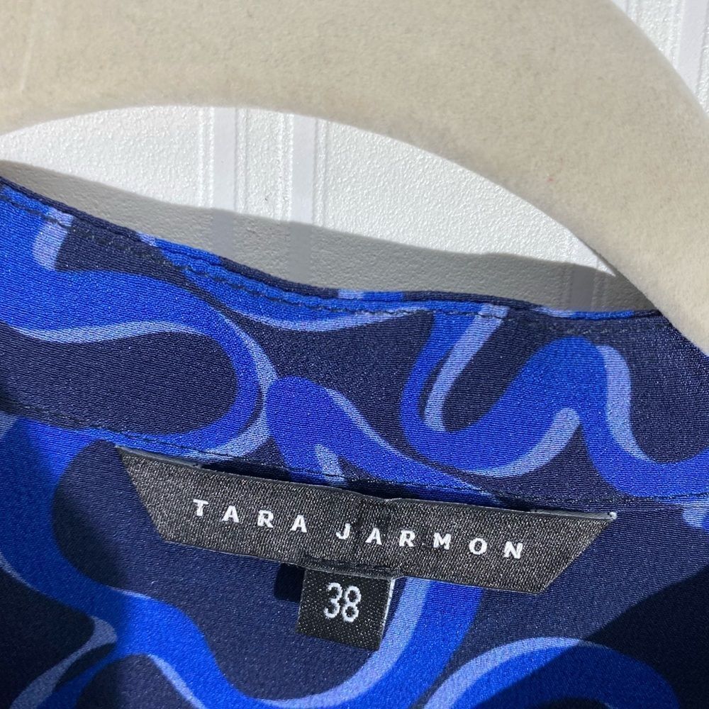 Tara Jarmon‎ printed blouse Sz 38 - Picture 4 of 5